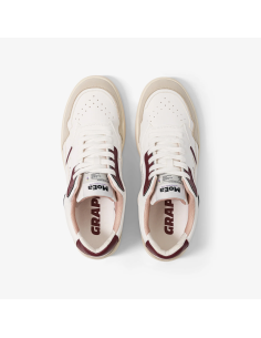 GEN1 GRAPE white & wine suede 2