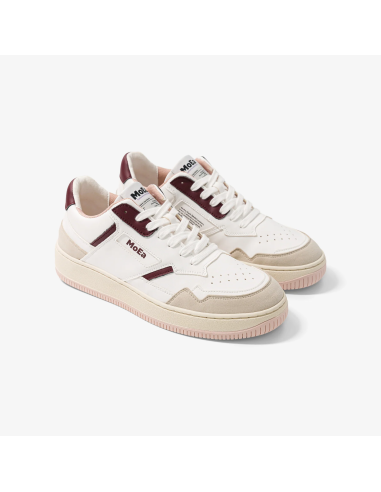 GEN1 GRAPE white & wine suede