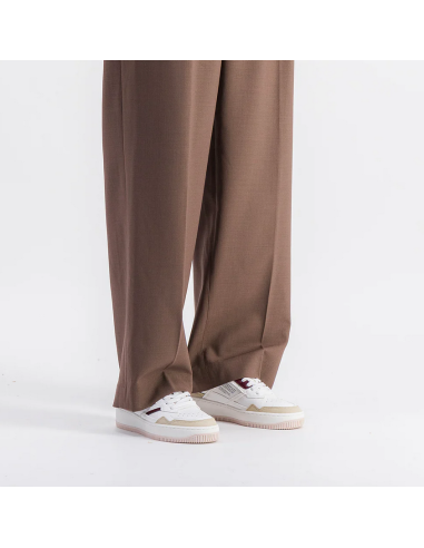 GEN1 GRAPE white & wine suede