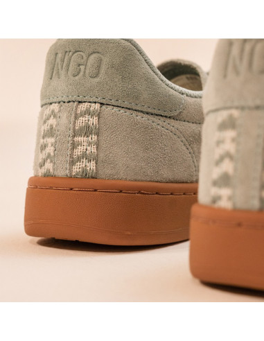 SAIGON SUEDE blue pearl