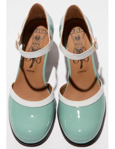 BAIN spearmint-offwhite