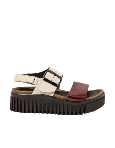 BRIGHTON 1578 cream-burdeos