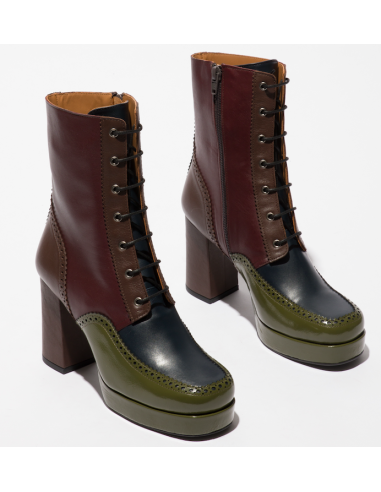 ELUN navy - dark brown - wine